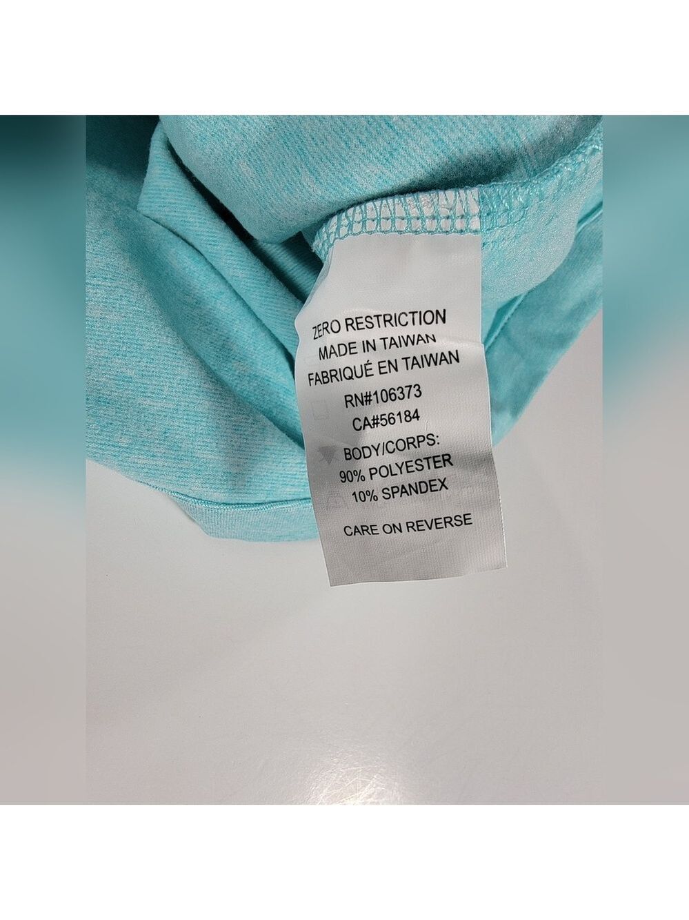 Zero Restriction Mari Mock Neck Pullover Womens XS Westchester Golf Turks Blue - Picture 5 of 11